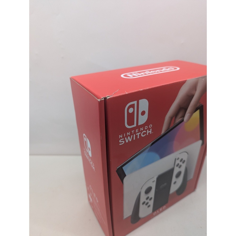 Nintendo Switch Oled BOX ONLY+ Cardboard Inserts Original Packaging Replacement - Picture 8 of 11